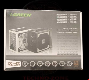 منبع تغذیه کامپیوتر گرین مدل GP480A-EUD توان 480 وات