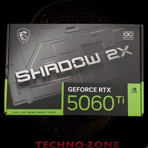 کارت گرافیک  MSI RTX 5060 Ti OC Shadow 2X Plus 16GB