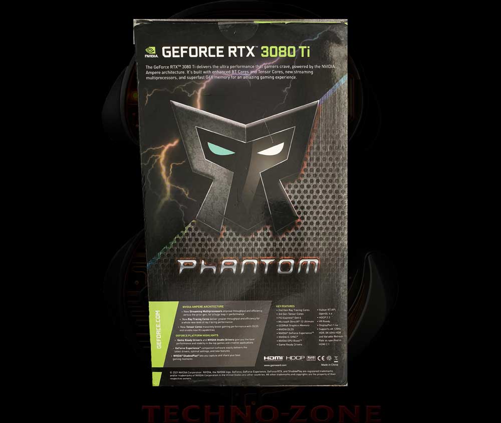  Nvidia RTX 3080 Ti GAINWARD PHANTOM 12GB 
