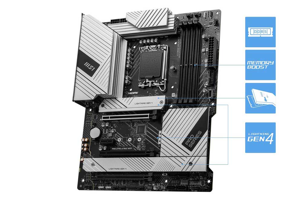  🧩 مادربرد MSI PRO Z790-A MAX Wi-Fi DDR5   
